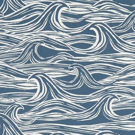 Studio G Land & Sea Fabrics Surf Fabric - Navy - F1193/03 - Image 1