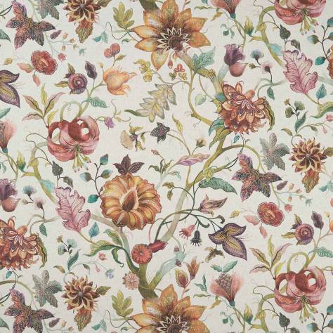 Studio G Country Garden Fabrics Delilah Fabric - Spice/Linen - F1149/01 - Image 1