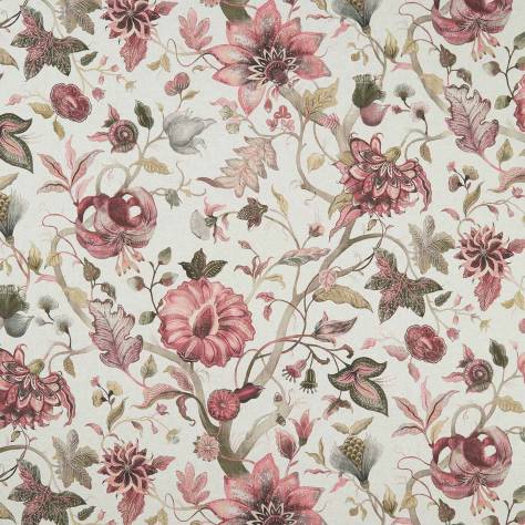 Studio G Country Garden Fabrics Delilah Fabric - Winterberry/Linen - F1149/02 - Image 1