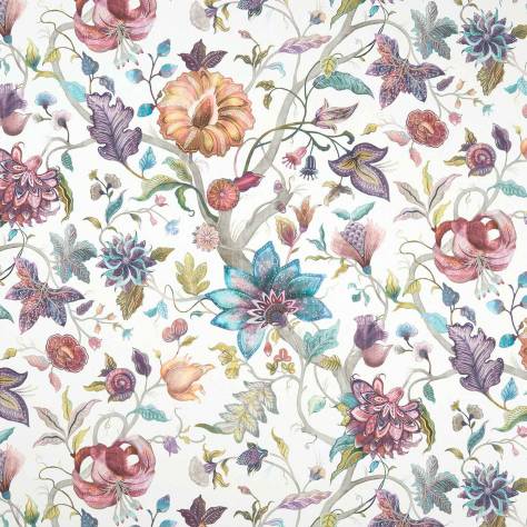 Studio G Country Garden Fabrics Delilah Fabric - Summer/Cream - F1150/01 - Image 1