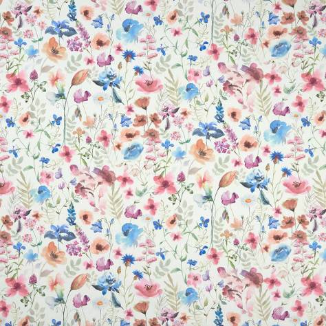 Studio G Country Garden Fabrics Lolita Fabric - Multi/Cream - F1164/01 - Image 1