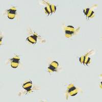 Bees Fabric - Duckegg