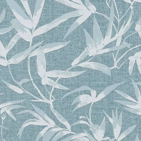 Studio G Sakura Fabrics Sasa Fabric - Teal - F1344/07 - Image 1