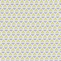 Fleur Fabric - Chartreuse / Charcoal