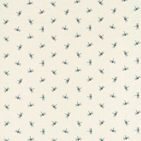 Studio G Amazonia Fabrics Damsel Fabric - Teal - F1514/04 - Image 1