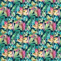 Rainforest Fabric - Multi Velvet