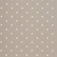 Dotty Fabric - Taupe