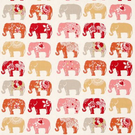 Studio G Montage Fabrics Elephants Fabric - Spice - F0794/02 - Image 1