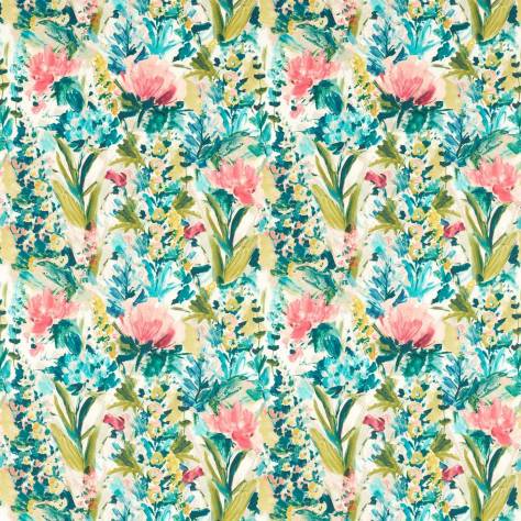 Studio G Floral Flourish Fabrics Hydrandea Fabric - Spice/Forest - F1576/04 - Image 1