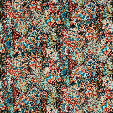 Studio G Ferndene Fabrics Aubrey Fabric - Midnight/Spice - F1646/02 - Image 1