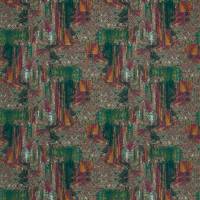 Hillcrest Fabric - Forest/Raspberry