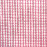 Hutton Check Fabric - Bengal Pink