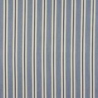 Arley Stripe Fabric - Denim