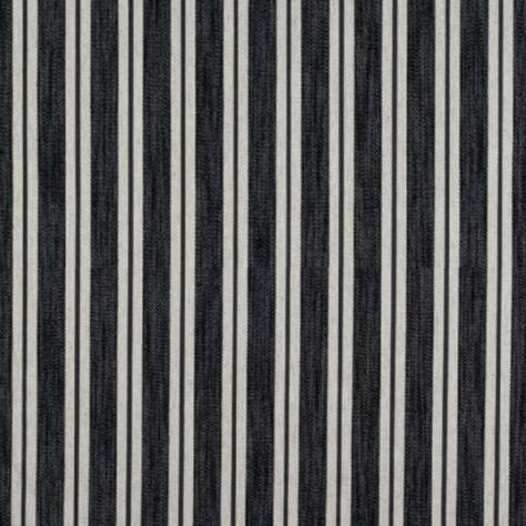 Porter & Stone Appledore Fabrics Arley Stripe Fabric - Charcoal - PSAPP13