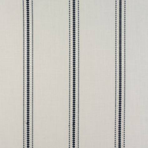 Porter & Stone Appledore Fabrics Bromley Stripe Fabric - Denim - PSAPP20 - Image 1