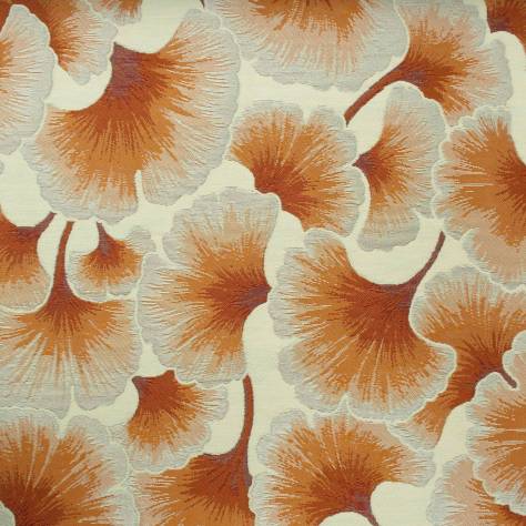 Porter & Stone Gingko Fabrics Gingko Fabric - Burnt Orange - GINGKOBURNTORANGE - Image 1