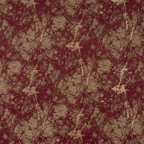 Porter & Stone Luxor Fabrics Lava Fabric - Rosso - LAVAROSSO - Image 1