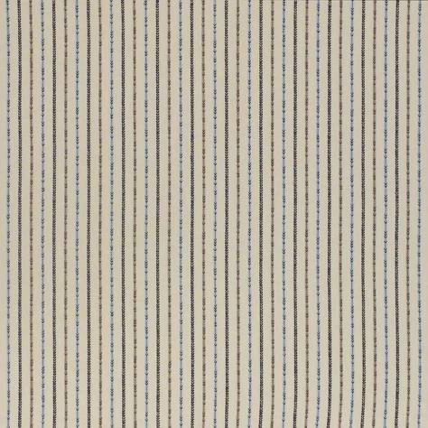 Porter & Stone Santa Cruz Fabrics Maya Stripe Fabric - Indigo - MAYASTRIPEINDIGO - Image 1