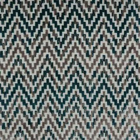 Porter & Stone Assisi Fabrics San Remo Fabric - Teal - SANREMOTEAL