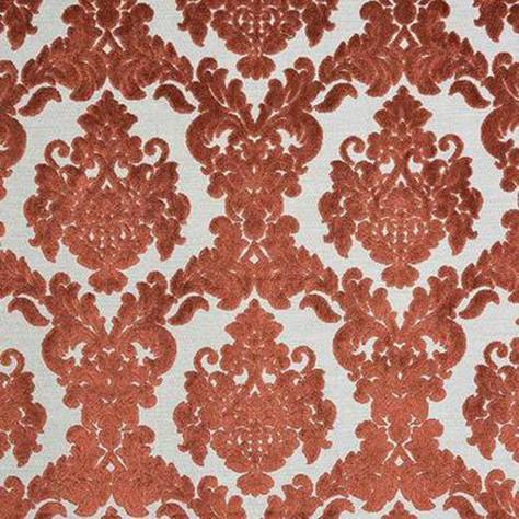 Porter & Stone Assisi Fabrics Tuscania Fabric - Burnt Orange - TUSCANIABURNTORANGE