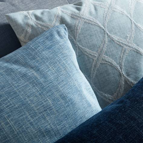 Porter & Stone Hampstead Fabrics Albany Fabric - Blue - albany-blue - Image 3