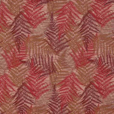 Porter & Stone Pamplona Fabrics Andalusia Fabric - Rosso - andalusia-rosso