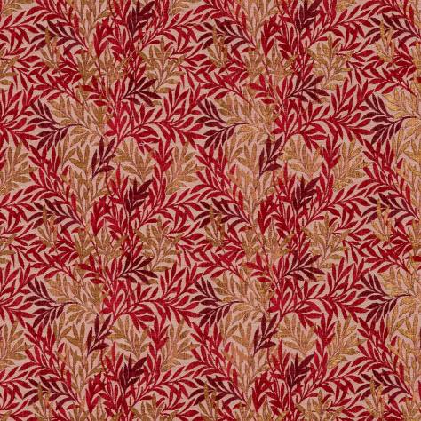 Porter & Stone Pamplona Fabrics San Sebastian Fabric - Rosso - san-sebastian-rosso