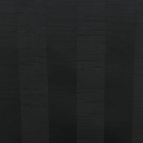 Fryetts Ascot Fabrics Ascot Stripe Fabric - Black - ASCOTSTRIPEBLACK