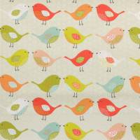 Birds Fabric - Multi