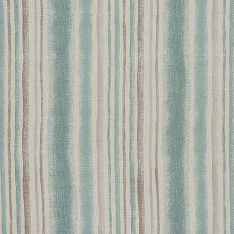 Fryetts Como Fabrics Garda Stripe Fabric - Cornflower - GARDACORNFLOWER