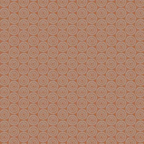 Fryetts Natural Shades Volume III Fabrics Rossetti Fabric - Burnt Orange - ROSSETTIBURNTORANGE