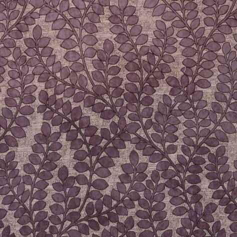 Fryetts Florentina Fabrics Folia Fabric - Heather - folia-heather