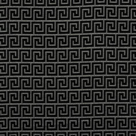 Fryetts Geo Fabrics Athena Fabric - Noir - athena-noir - Image 1
