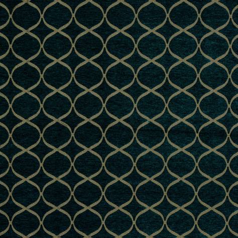 Fryetts Geo Fabrics Trellis Fabric - Teal - trellis-teal - Image 1