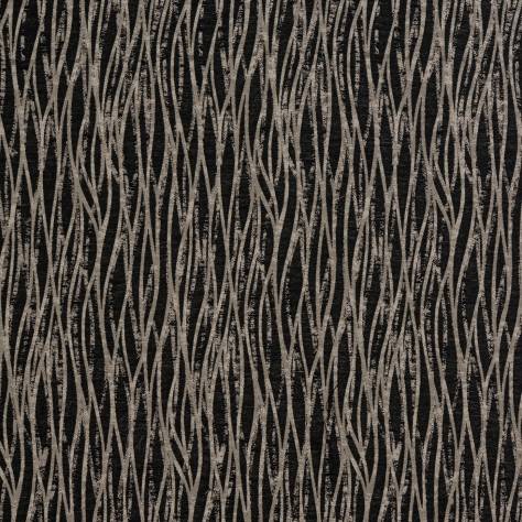 Fryetts Essentials Fabrics Linear Fabric - Noir - linear-noir