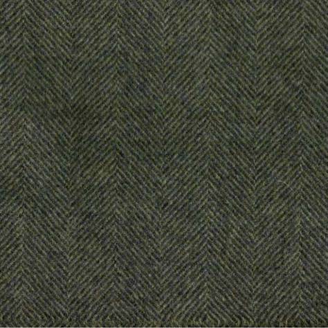 Abraham Moon & Sons Herringbone Wools  Glamis Fabric - Glacier - U1143/E23