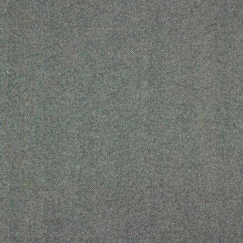 Abraham Moon & Sons Herringbone Wools  Chevron Fabric - Sea - U1298/R35 - Image 1