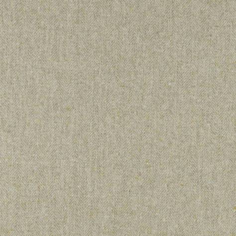 Abraham Moon & Sons Herringbone Wools  Deepdale Fabric - Ivory - U1464/KD01 - Image 1