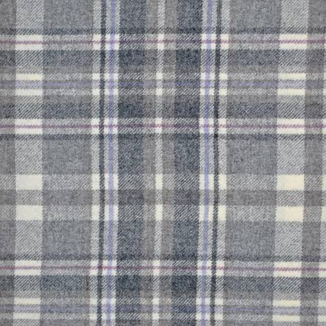 Abraham Moon & Sons Moorland III Fabrics Glen Coe Fabric - Grey/Lilac - U1545/AE26