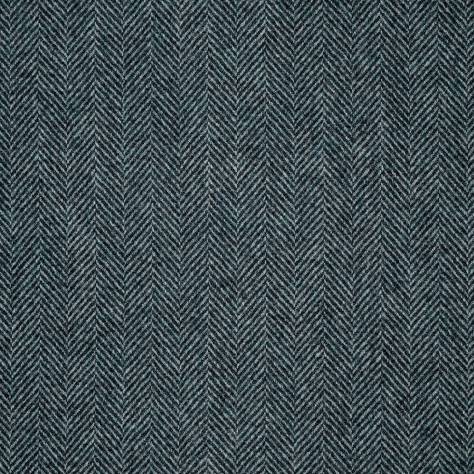 Abraham Moon & Sons Herringbone Fabrics Herringbone Fabric - Navy - U1796-BW14