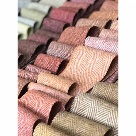 Abraham Moon & Sons Herringbone Fabrics Herringbone Fabric - Pink - U1796-KD53
