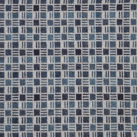 Abraham Moon & Sons Inspired Fabrics Pompidou Fabric - Denim - U1842-K06 - Image 1