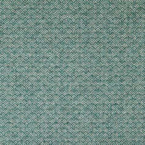Abraham Moon & Sons Inspired Fabrics Empire Fabric - Teal - U1862-B21 - Image 1