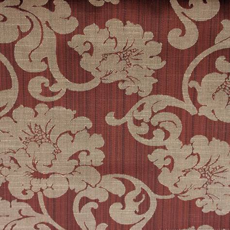 Beaumont Textiles Roma Fabrics Roma Fabric - Garnet - ROMAGARNET - Image 1