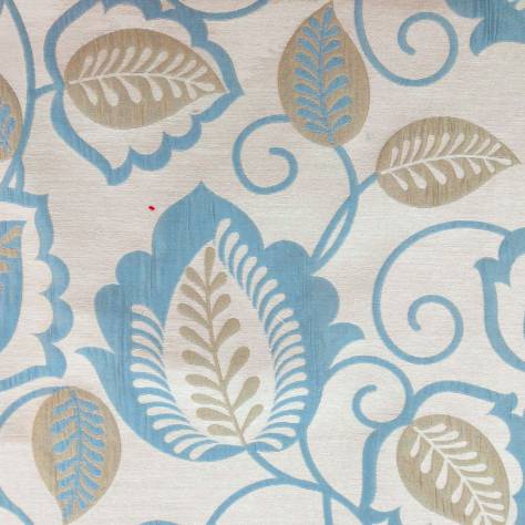 Beaumont Textiles Esme Fabrics Esme Fabric - Duckegg - ESMEDUCKEGG