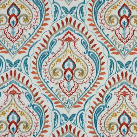 Beaumont Textiles Marrakech Fabrics Arabesque Fabric - Burnt Orange - ARABESQUEBURNTORANGE