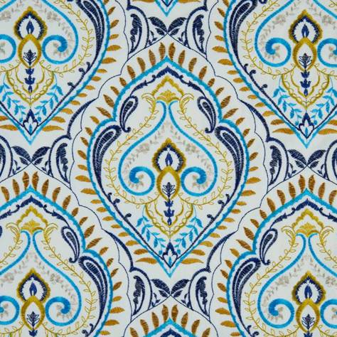 Beaumont Textiles Marrakech Fabrics Arabesque Fabric - Olive - ARABESQUEOLIVE