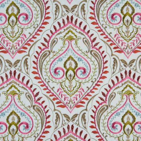 Beaumont Textiles Marrakech Fabrics Arabesque Fabric - Rose - ARABESQUEROSE
