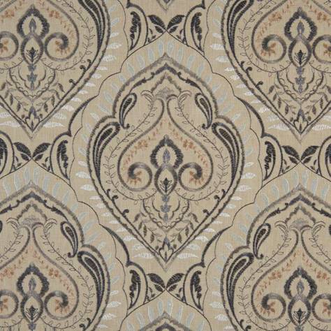 Beaumont Textiles Marrakech Fabrics Arabesque Fabric - Smoke - ARABESQUESMOKE - Image 1
