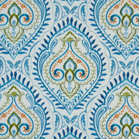 Beaumont Textiles Marrakech Fabrics Arabesque Fabric - Teal - ARABESQUETEAL